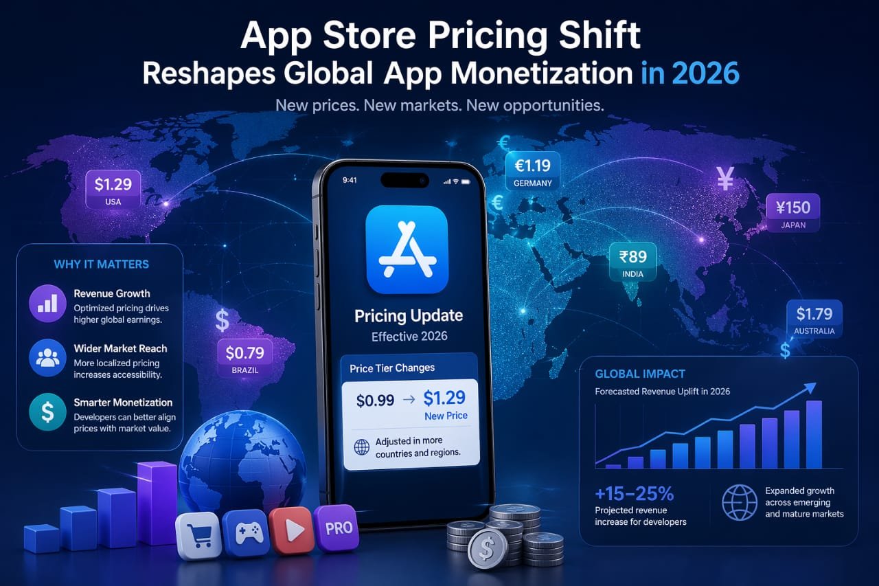 App Store pricing shift reshapes global app monetization in 2026