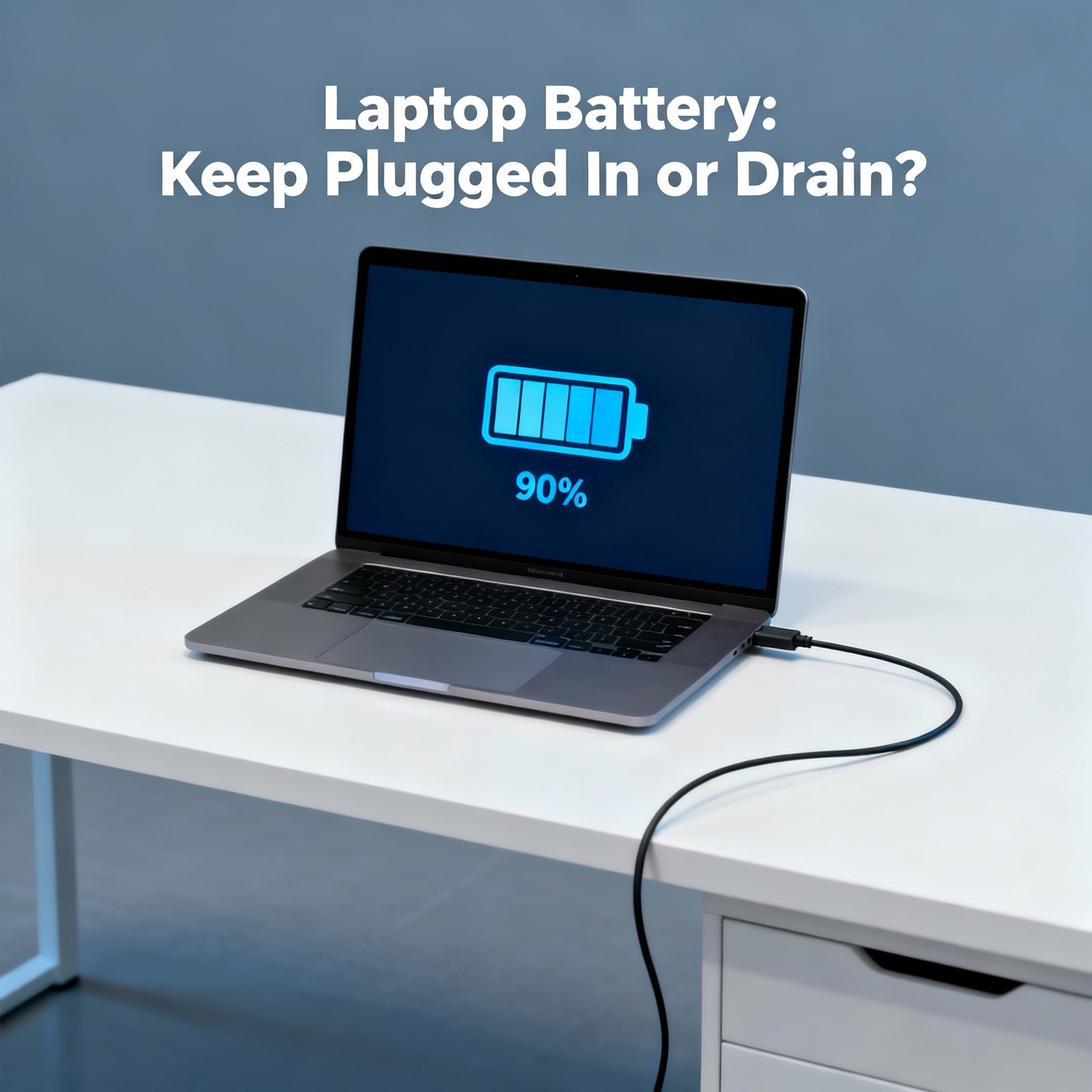 Do I Have to Keep My Laptop Always Plugged In to Keep the Battery Charged 100%?