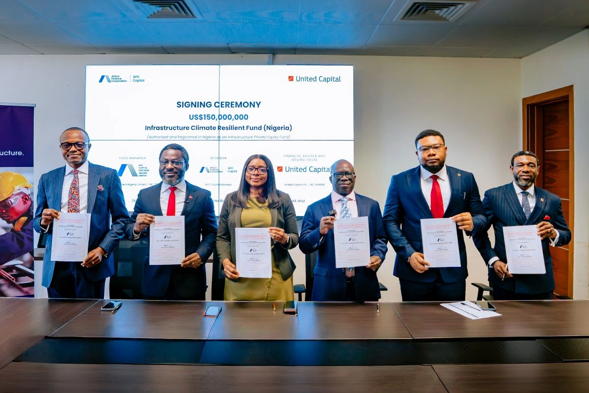 Africa Finance Corporation launches infrastructure climate-resilient fund Nigeria to mobilise domestic institutional capital from pension funds and insurers