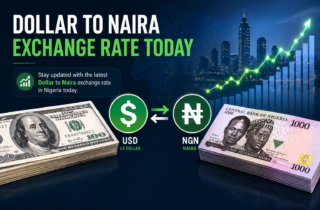 Dollar to Naira exchange rate today, August 27, 2026: official and black market rates