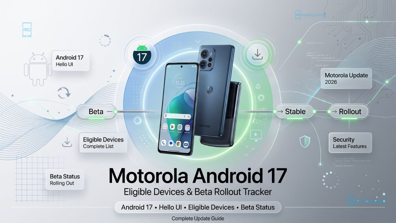 Unannounced phones land on Motorola's Android 17 update list, but actual ones miss ou