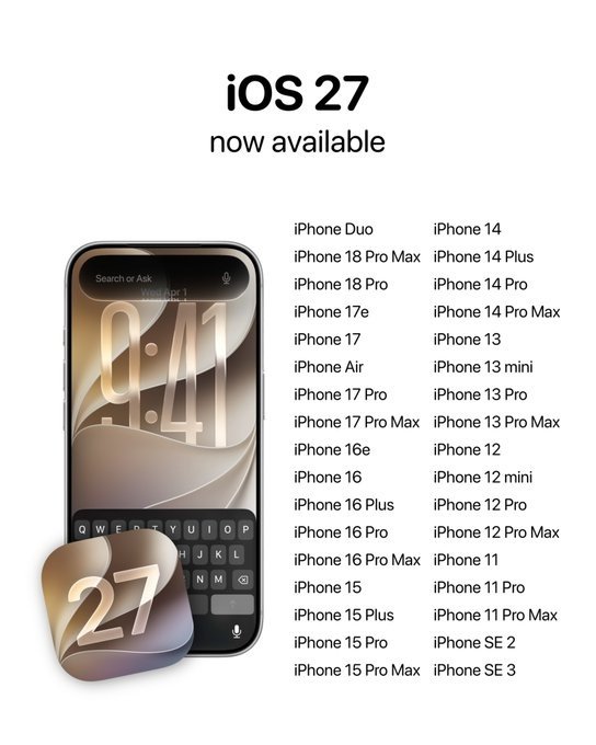 Apple Releases iOS 27: Here's Every iPhone That Supports the New Update