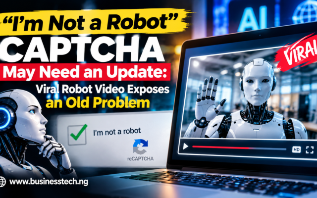 I’m Not a Robot” CAPTCHA May Need an Update: Viral Robot Video Exposes an Old Problem