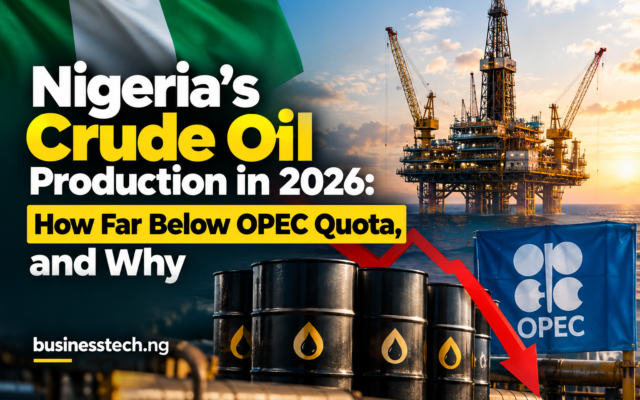 Nigeria's Crude Oil Production in 2026 How Far Below OPEC Quota, and Why