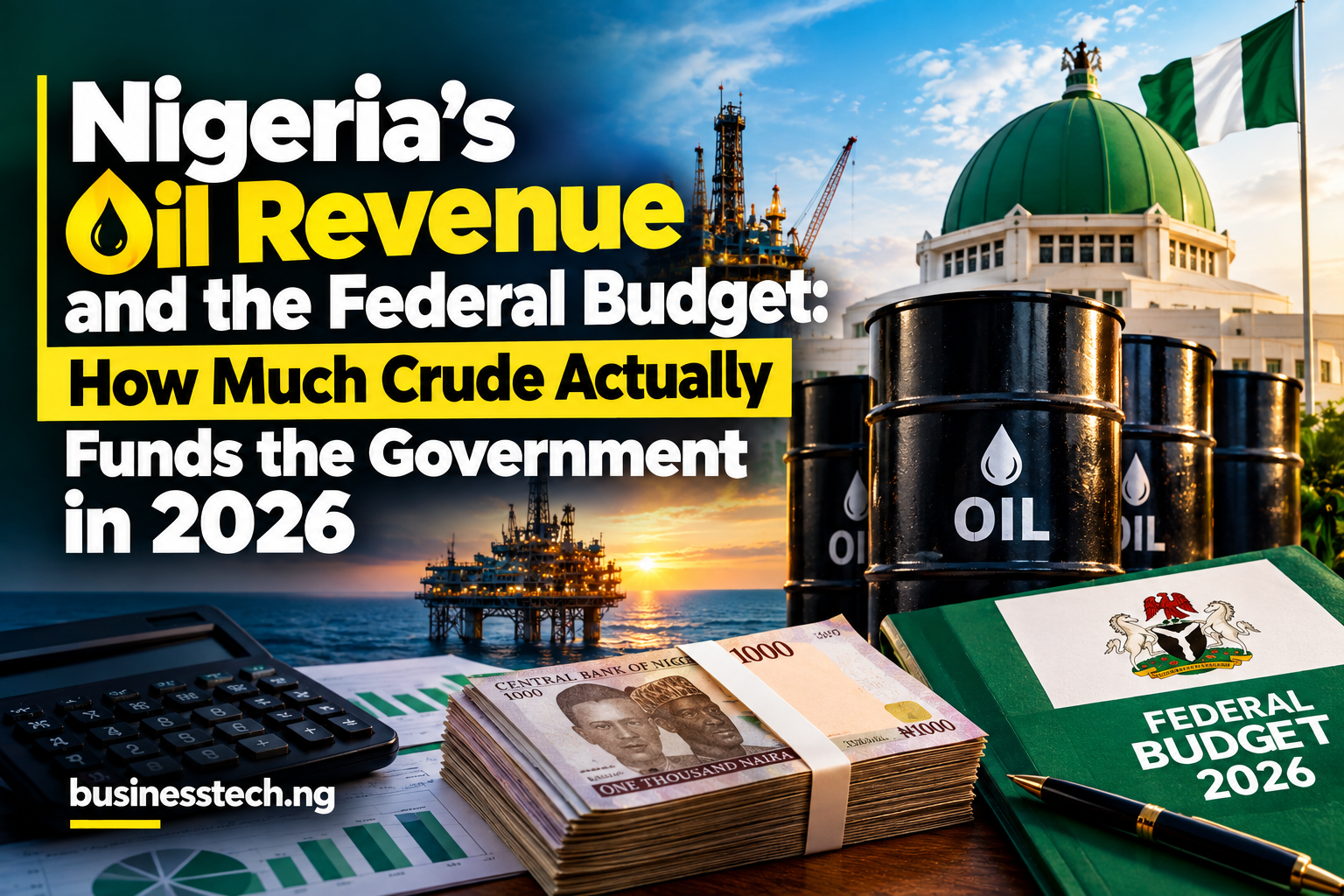 Nigeria's Oil Revenue and the Federal Budget: How Much Crude Actually Funds the Government in 2026
