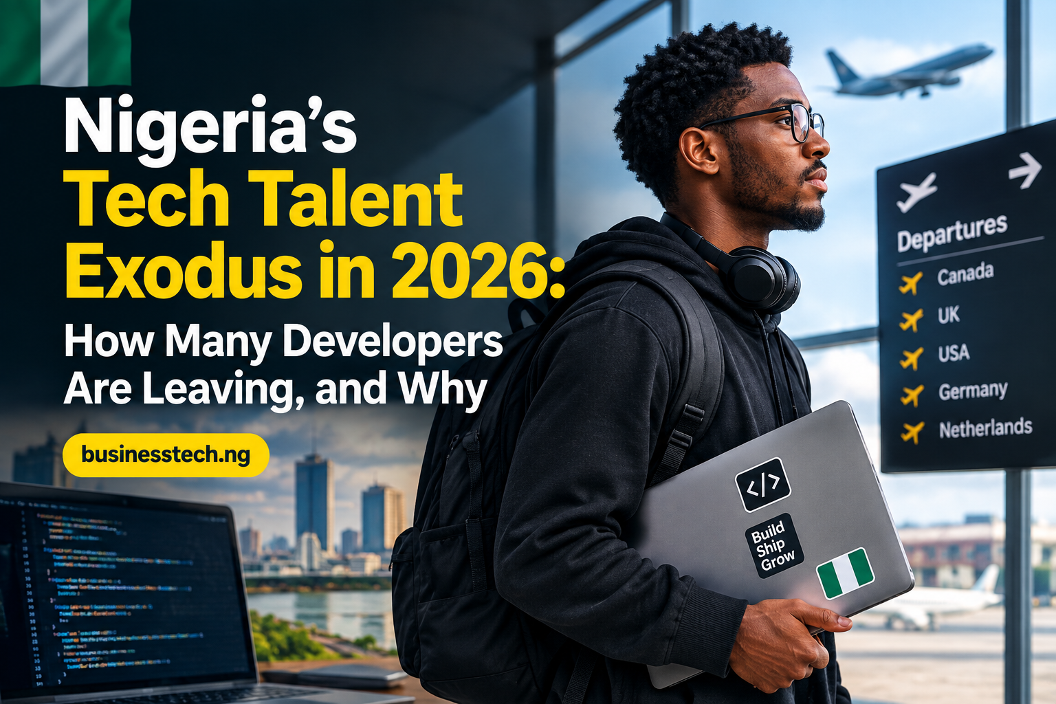 Nigeria's Tech Talent Exodus in 2026: How Many Developers Are Leaving, and Why