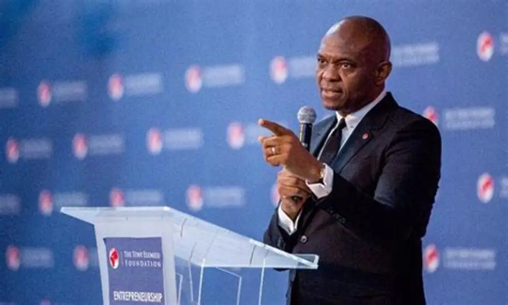 “Only Entrepreneurship Can Create Opportunity Where None Seemingly Exists” - Tony Elumelu