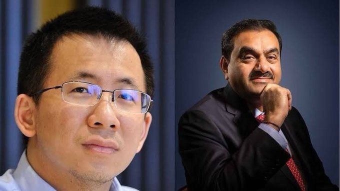 TikTok Founder Zhang Yiming Becomes Asia's Richest Person for the First Time, Overtaking Gautam Adani