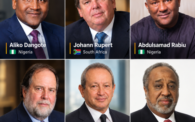 Top 6 African Billionaires Who Built Their Fortunes Outside Oil