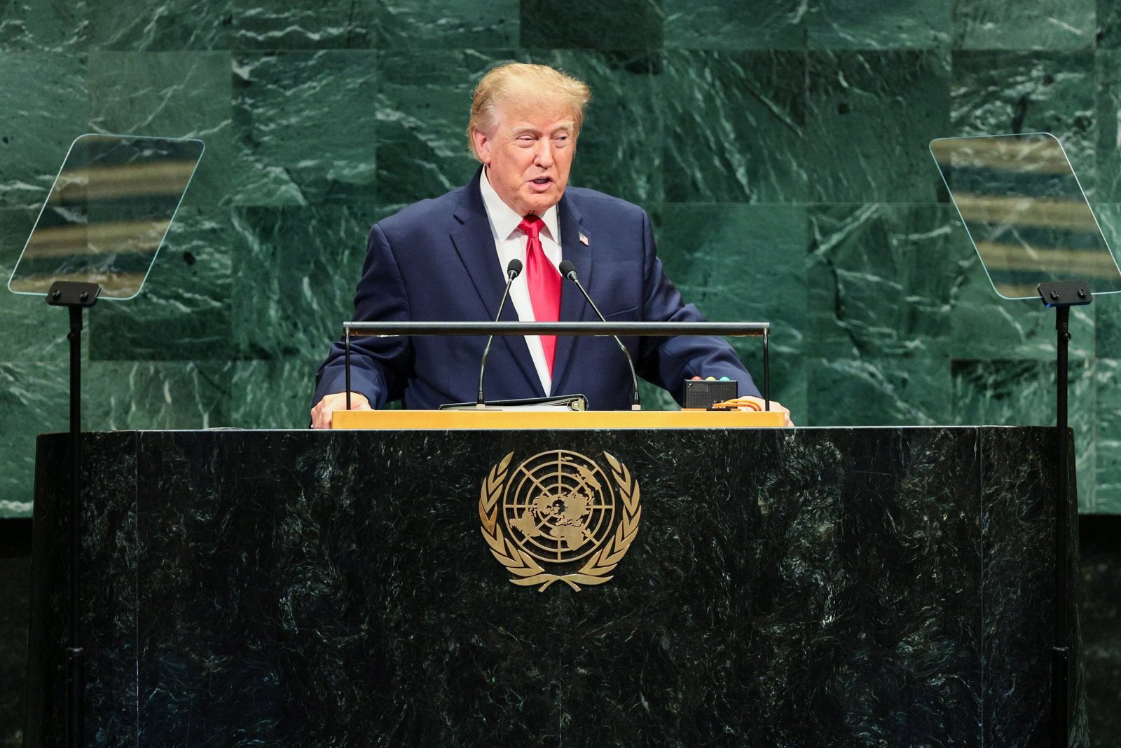 Trump Says He Is Changing "Artificial Intelligence" to "Super Intelligence" on All US Government Documents in UN Speech