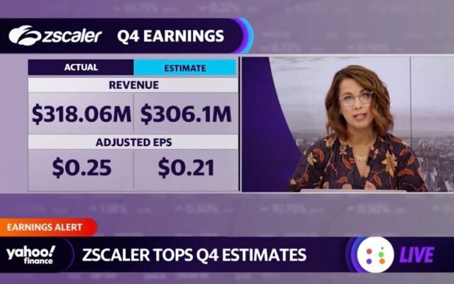 Zscaler Stock Rises on Fiscal Q4 Earnings