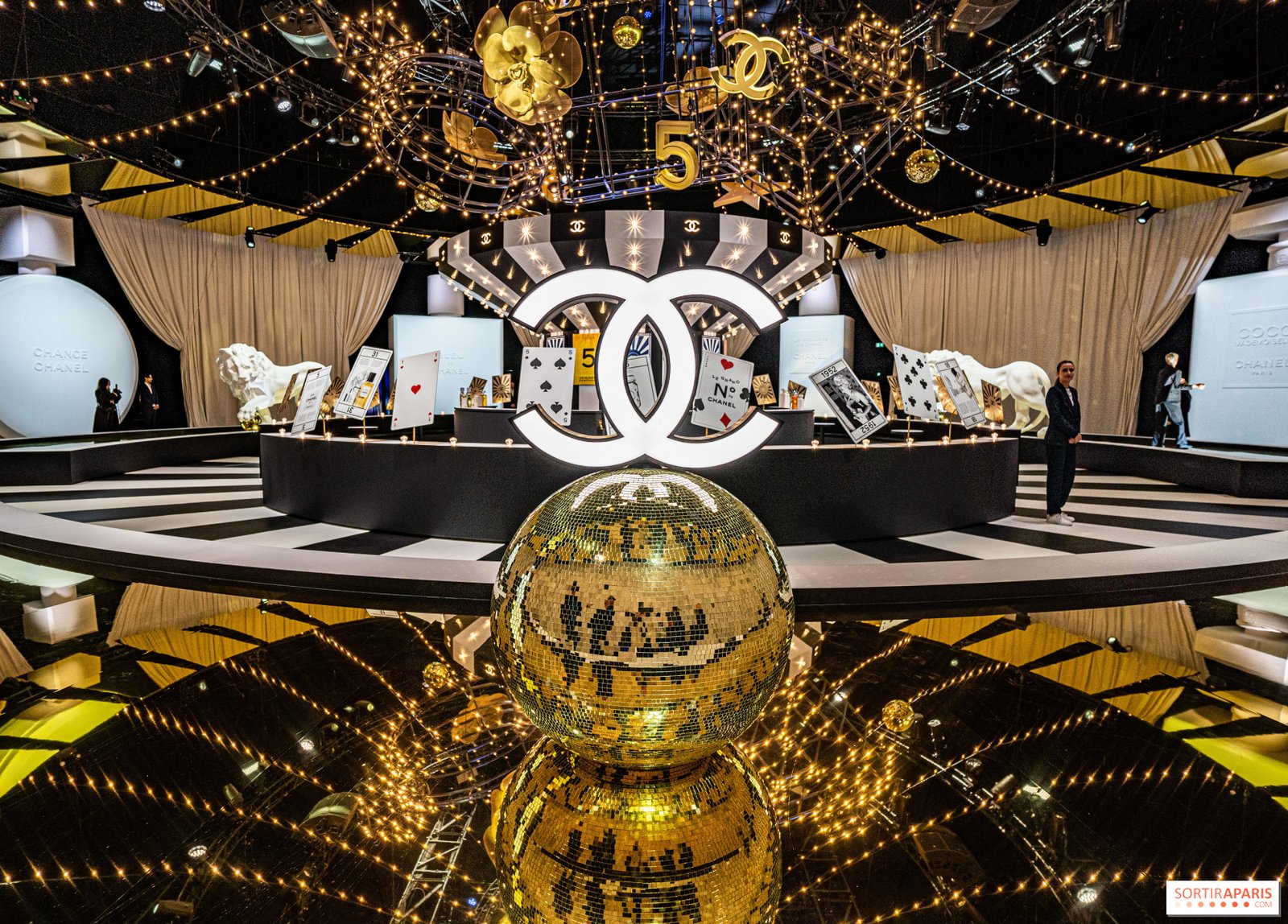 Chanel SpringSummer 2027 at Paris Fashion Week Matthieu Blazy Unveils Tiger-Print Tweed and Sheer Skirt Suits at the Grand Palais