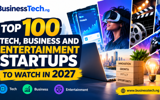 Top 100 Tech, Business & Entertainment Startups to Watch in 2027